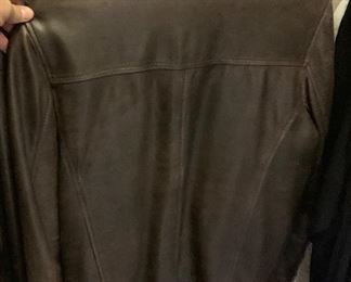 #1 Kenneth Cole Reaction Leather Jacket	Large		PT241