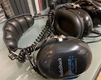 3pc Racing Headphones & Scanner  Radio Shack 20-514			PT273