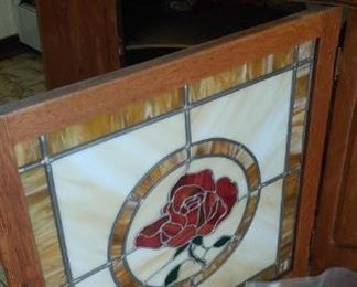 Beautiful stained glass cabinet