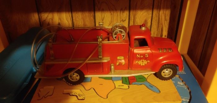 1950's Tonka Fire Truck no. 5
