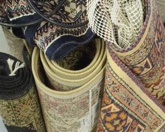 Many area rugs