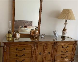 Italian Provincial Dresser w/mirror