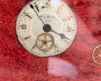 Train made from Vtg. Elgin watches