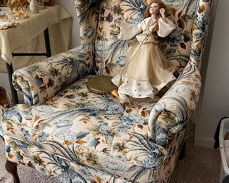 Wonderful, Wing Back chair-relax with a book and a glass of wine...