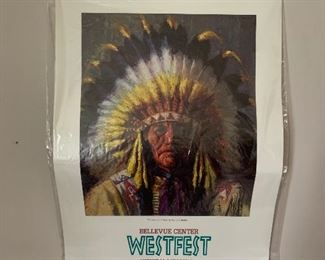 Bellevue Center Westfest poster