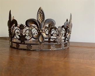 Brass crown -full size