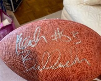 Signed football -#53 Keith Bulluck -Tennessee Titan 