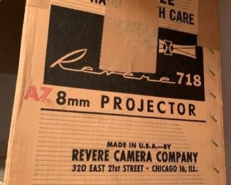 8mm projector Revere