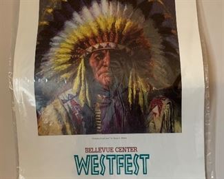 Bellevue Center WestFest poster