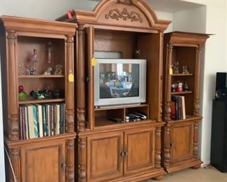 Entertainment center. Can be separated