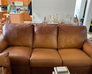 Leather sofa