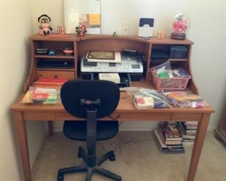 Office desk and chair
