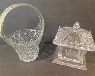Crystal Bride's Basket & Pagoda