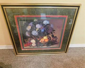 Framed Triple Matted Picture