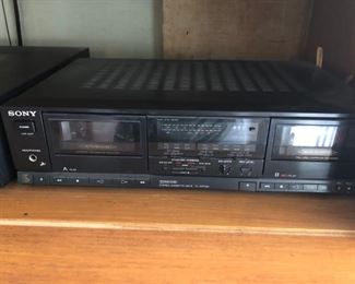 Sony Dual Cassette player