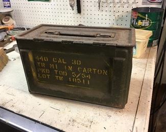 Vintage ammo can from WWII to Korea for .30 caliber