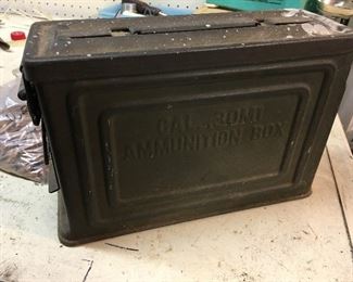 Ammo can from WWII to Korea for .30 caliber