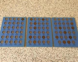 Penny collection 1909 - 1940
