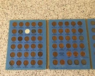 Penny collection 1941 - 1961