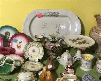 Ironstone and porcelain