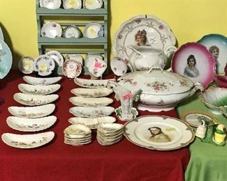 Bone dishes & butter pats