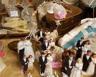 Wedding cake topper collection