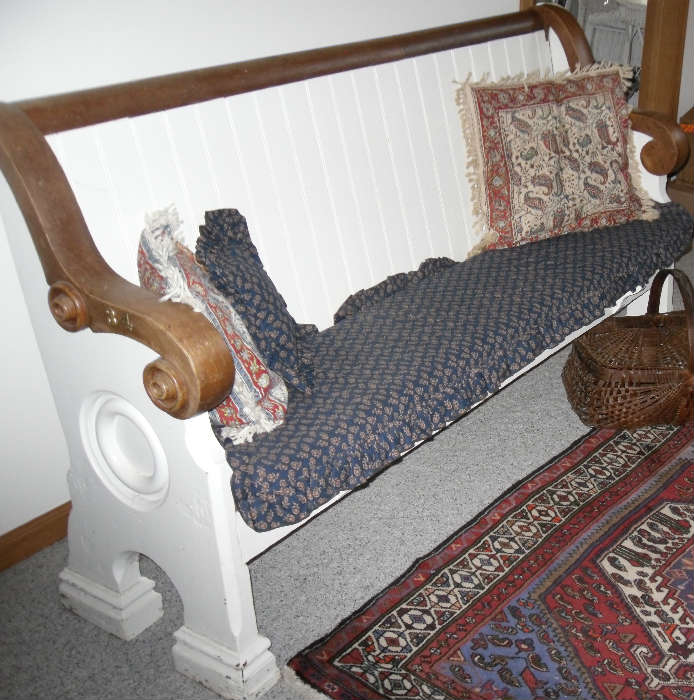 Pair of Old Church Pews