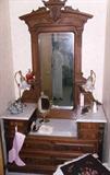 Walnut Victorian Dressing Table