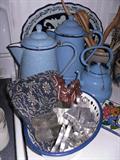Loads of Blue Enamelware!!!