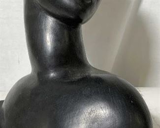 Modernist Female Bust Sculpture Mid 20th C