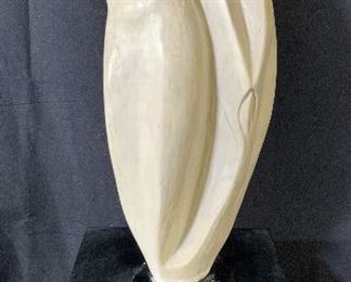 Mid 20th C Abstract Plaster Figural Sculpture