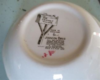 Johnson Brothers "The Friendly Village" China Service with extras 