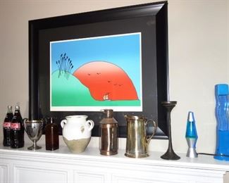 peter max limited edition signed