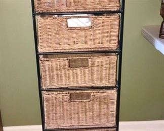 Five drawer storage chest 