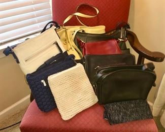 Nice collection of name brand purses, Coach purses are SOLD