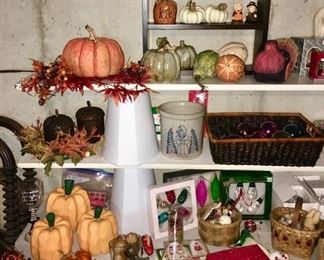 Fall and Christmas decor, some SOLD