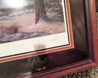 TERRY REDLIN HAND SIGNED
