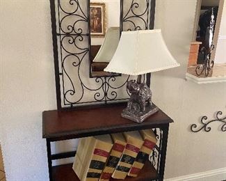 Bookshelf with Mirror $65.00