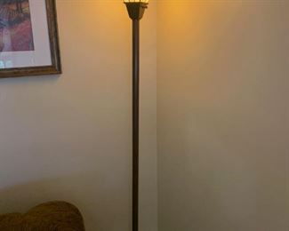 Mission style floor lamp