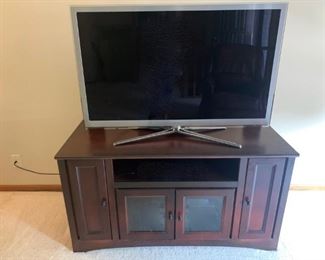 TV and TV cabinet