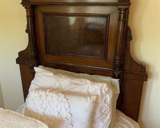 Antique 1800s twin bed headboard (one of two)