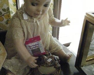 Store baby mannequin kind of creepy  