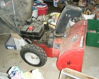 From what I was told this monster of a snow thrower has very few hours of use. 