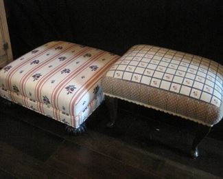 Several Footstools.