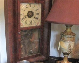 Mantle Clock. Pewter by Match of Italy.