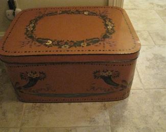Large Tole Box. 