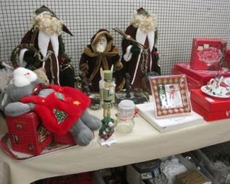 Christmas and seasonal items.
