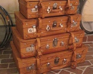 Stacking Suitcases.