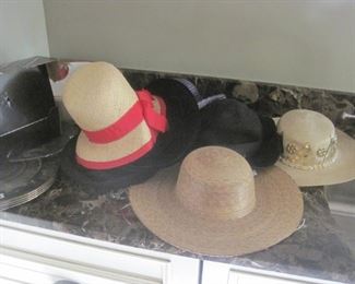 Lots of Ladies Hats.