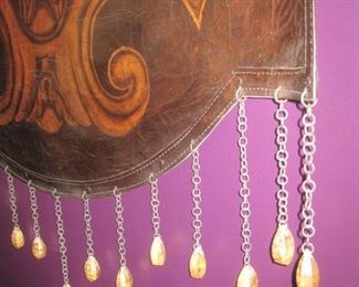 Leather Wall Banner.